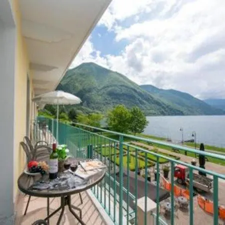 Lovely In With Private Garden Apartment Porlezza